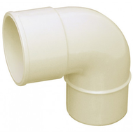 COUDE PVC FF 87°30 D.80 -EP.3.2MM SABLE COUDE PVC FF 87°30 D.80 -EP.3.2MM SABLE